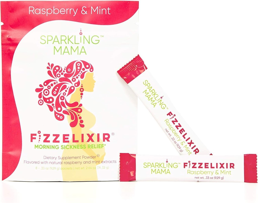 La enfermedad de la mañana y la náusea Apoyo para el embarazo, mezcla de bebida con vitamina B6, Magnesio &amp; jengibre