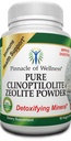 Pure Clinoptilolite Zeolite Powder – Detox Cleanse Suplemento dietético – 90 cápsulas