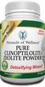 Pure Clinoptilolite Zeolite Powder – Detox Cleanse Suplemento dietético – 90 cápsulas