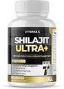Suplemento de Shilajit puro, Moss de Mar, Ashwagandha, Rhodiola Rosea, Gingko Biloba, Magnesio, Turmeric, Mineral Capsules – Hecho en Estados Unidos - 60 Cuenta