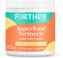 Mejor Turmeric Golden Milk Organic Turmeric Powder, Cinnamon Ginger & Black Pepper Absorción Máxima, Dolor Conjunto, Gut Health, Sugar-Free, Vegan, Keto (30 Servimientos)
