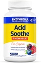 Enzymedica - Acid Soothe Chewable, apoya el alivio de acidez ocasional + indigestión, 30 cuentan