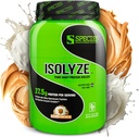 Especies Nutrición Isolyze Whey Protein Powder, 100% Whey Isolate for Muscle Building, 27.5g Protein Por Scoop, No Sugar & Low Fat (Vanilla Peanut Butter, 22 Servings)