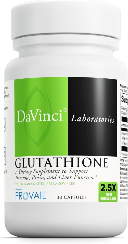 Laboratorios DAVINCI - Glutathione - 30 cápsulas
