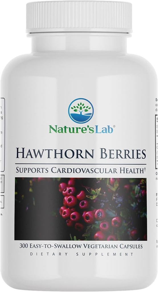 Lab Hawthorn Berries - 300 cápsulas
