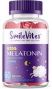 Niños Melatonin Gummies 2.5mg ← Ayuda para el sueño libre de drogas para el consumo de drogas TENIDO TERRITORIO Apoyo Descanso " Círculo para el sueño regular ← Ingredientes naturales TEN Berry Flavor ANTE 60 Conde