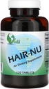 World Organic Hair-Nu Suplemento - 120 Tablets