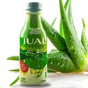 JUAL 100% puro orgánico Aloe Vera Jugo – Cero Azúcar, Libre de Aloína – Sabor natural – Vegan Detox Bebido funcional – 16.7 Fl Oz (500ml)