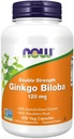 Ahora Alimentos Ginkgo Biloba 120mg 200 Vcaps
