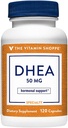 The Vitamin Shoppe DHEA 50MG, Hormonal and Healthy Aging Support for Both Men &amp; Women, Once Daily (120 Capsules)
