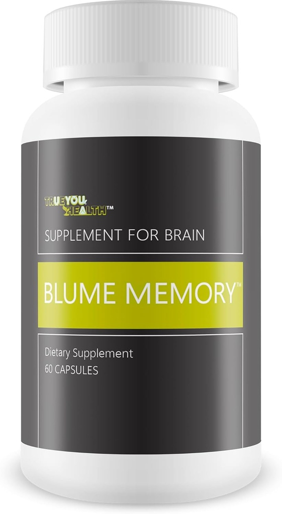 Blume Memory Supplement for Brain - Nuestro Mejor Suplemento de Mejora de la Memoria - Nuestros Mejores Suplementos de Focus y Memoria para Hombres - Vitaminas de Memoria para Hombres - Vitaminas de Memoria para Mujeres