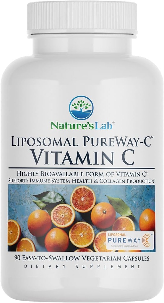 Lab Liposomal PureWay-C® Vitamina C - Soporta la salud inmune y la producción de colágeno* - 90 cápsulas