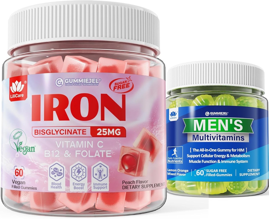 Bundle - Hierro Vegano + Hombres Multivitaminas