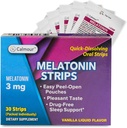 30 Oral Sleep Strips ← Quick-Dissolving 3mg Melatonin Strip  Obras más rápidas que las Gummies ← Relajar Suplementos Napping latitud The Ultimate Sleeping Aid for Better Rest and Eye Health