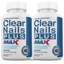 Laboratorios Justificados (2 Pack) Nails Despejados Plus Max Pills 40 Billion CFU Probiotic Supports Strong Healthy Hair Skin Nails 120 Capsules