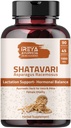 Shatavari Capsules (90 Capsules) 1000 mg | Lactation Supplement for Women | Organic Shatavari Herbal Supplement Made with Shatavari Root Powder