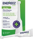 DocuSol Enemeez Kids Enema - Constipation Relief For Kids, Docusate Sodium Stool Softener, Fast-Acting, 5 Single-Use Disposable Tubes