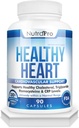 NutraPro Corazón saludable - Suplementos de salud cardíaca. Artery Cleanse &amp; Protect. Apoya el colesterol saludable y la triglicérida. GMP certificado