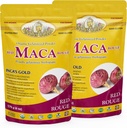 Inca's Gold Organic Maca Gelatinized Powder 12 oz (340g) Combo Pack (Pack of 2)