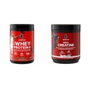 Serie Elite de 6 estrellas 100% Whey Protein Plus Triple Chocolate 1.8lbs y 100% Cretina Monohydrate Powder Desarrollado 60 Servimientos