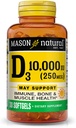 MASON NATURAL D 3 10,000 Iu Softgels, 30 Conde