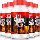(5 Pack) Fat Burn Active Pills, Fat Burner Active Advance Keto Formula - Advanced Weight Loss Support, All Natural Keto Supplement, Fat Burn Keto Vitaminas, FatBurn Keto Active Reviews (300 cápsulas)