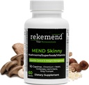 Appetite Suppressant for Weight Loss - Vegan Non-GMO Natural Mushroom Based Weight Loss Suplemento - 60 cápsulas
