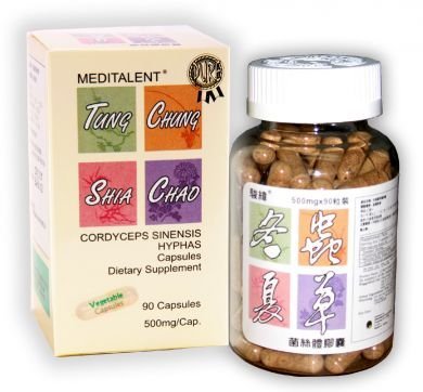 Cordyceps Sinensis Hyphas Mycelium - 500mg - 90 cápsulas