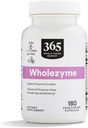 365 por Whole Foods Market, Wholezyme, 180 Cuenta