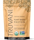 Truvani Vegan Pea Protein Powder ← Mantequilla de maní Silencio 20g Orgánica Proteína basada en plantas Silenciosos 10 Sirviendo a la vida Keto ← Gluten " Dairy Free ← Carb bajo Silencio No Añadido Sugar