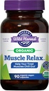 Musculo de cosecha silvestre de Oregon Relajar el suplemento herbal orgánico cápsulas Vegan con Valerian, Hops y Skullcap - 90 conde