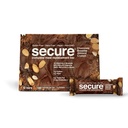 ANDREW LESSMAN Secure Complete Meal Replacement Bares - Chocolate Brownie Almond Crunch - 12 ct caja - 7g Proteína. 11 Vitaminas más Fibra de Inulina. Baja Calorie. Gluten and Dairy-Free, Vegan, Non-GMO