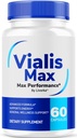 Vialis Max Pills for Hombre - Official Vialis Max Premium Male Support Formula for Fast Acting Energy, Endurance and Performance, VialisMax Capsules Advanced Formula, 60 cápsulas por 1 Mes