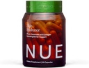 El suplemento Nue Co. Skin HYDRATOR, contiene colágeno hidrolizado, ácido aloe e hialurónico, sin gluten, 30 cápsulas