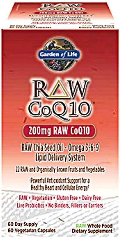 Jardín de Life Raw Coq10, 60 Ct