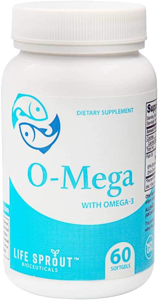 O-Mega con EPA/DHA ácidos grasos Omega-3 - 60 cápsulas