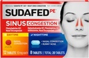 Sudafed PE Sinus Congestion Day + Night Maximum Strength Decongestant " Antihistamine Tablets with Phenylephrine HCl " Diphenhydramine HCl, Helps Nasal " Sinus Pressure " Congestion, 20 ct