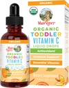MaryRuth Organics Toddler Vitamina C Drops ← USDA Organic Vitamin C Liquid Drops for Toddler Silencio Edades 1-3 Años ← Vitamin for Immune Support &amp; Global Health ← Vegan ← Non-GMO TEN Gluten Free ← 30 Servings