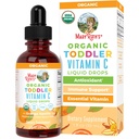 MaryRuth Organics Toddler Vitamina C Drops ← USDA Organic Vitamin C Liquid Drops for Toddler Silencio Edades 1-3 Años ← Vitamin for Immune Support &amp; Global Health ← Vegan ← Non-GMO TEN Gluten Free ← 30 Servings