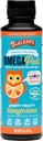 La salud ocular de Omega Pals de Barlean Líquido, Tangerine Flavored Omega 3 para niños, suplemento de aceite de pescado con 500 mg de EPA & DHA Plus Lutein y vitaminas de Zeaxanthin para soporte de luz azul, 8 oz