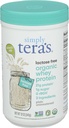 Simplemente Tera's Organic Plain Lactose Free Whey Protein, 12 Oz