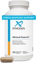 XYMOGEN Adrenal Essence - Soporte Adrenal con hierbas adaptogénicas (Cordyceps, Rhodiola Extract, Ginseng) + B Vitaminas - Ayuda a apoyar los niveles de energía saludable y la función de inmunológico saludable (120 cápsulas)