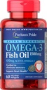 Puritans Pride Extra Strength Omega-3 Fish Oil 1500 Mg 450 Mg Active Omega-3 Softgels, 60 Cuenta