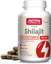 Jarrow Formulas® Shilajit 250 mg, Suplemento dietético, Complejo de ácido Shilajit para producción de energía celular, 60 cápsulas vegetales, 60 días de suministro