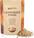 Heapwell Superfoods Lion's Mane Powder 100g – Premium Grade, High Spectrum Lion's Mane Mushroom Suplemento para el apoyo cognitivo, Immune Boost y Mental Clarity 100 Plus Servings