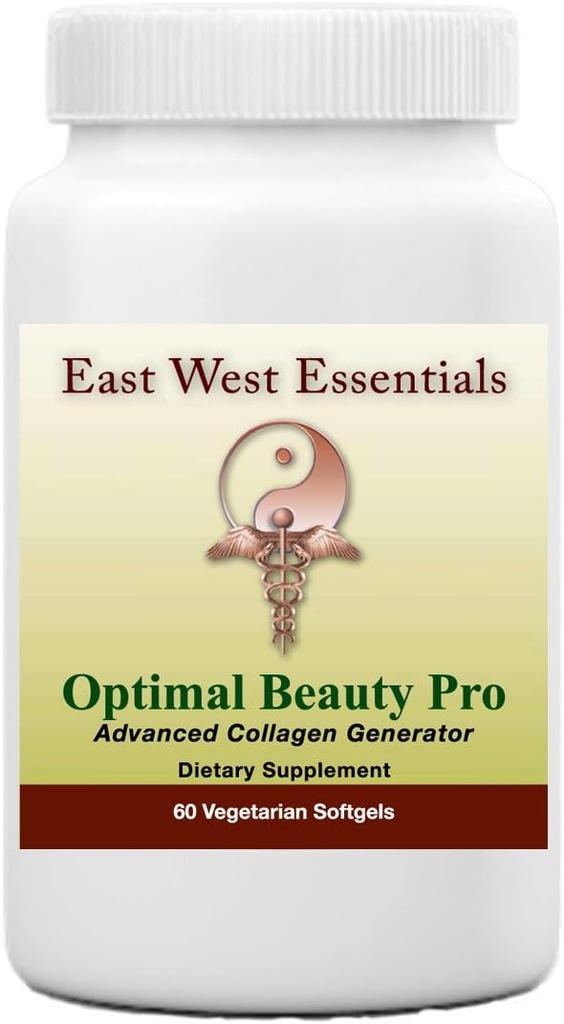 Belleza Optimal Pro - Suplemento dietético por East West Essentials - Promueve el cabello más saludable - Ayuda a construir el colágeno - reduce las líneas finas " arrugas