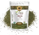 Orgánica Stevia Leaf Cut " Sifted (Stevia Rebaudiana) - Kosher " USDA Certified ← No-GMO " Gluten Free TEN Natural Sweetener TEN 100% Raw from India (1/2LBS / 8Oz)