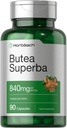 Horbäach Butea Superba Root 840mg  90 Capsules  Male Performance Silencio, Gluten Free Supplement