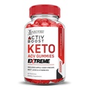 Justified Laboratories Activboost Keto Acv Gummies Extreme 2000MG Active Boost Keto Gummies Apple Cider Vinegar Activ Boost Formulado con Powder Pomegranate Beet B12 Vegan No GMO 60 Gummys