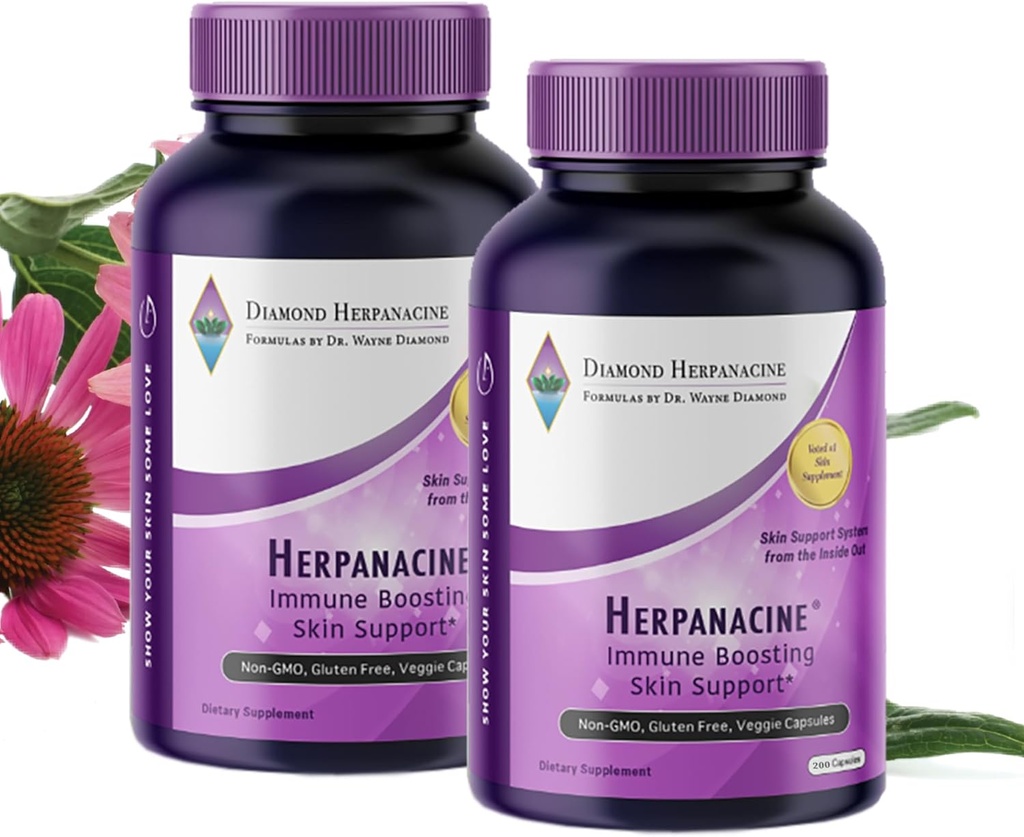 Diamond Natural Skin Care and Immune Support - Vitaminas para ayudar a la piel clara - Skin and Immune System Support from Inside Out - Made with Natural Ingredients (400 Count)